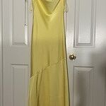 Brilliant Belle Satin Maxi Dress Navy