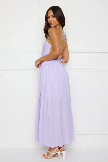 Discover Yourself Maxi Dress Lilac