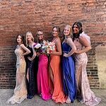 A New Glow Sequin Maxi Dress Lilac