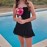 Face On Magazines Dress Lilac