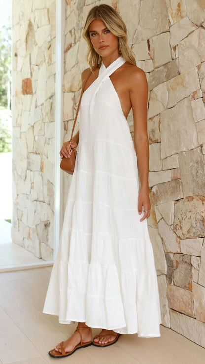 Moniqua Maxi Dress - White