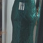 Own The Club Sequin Maxi Dress Red