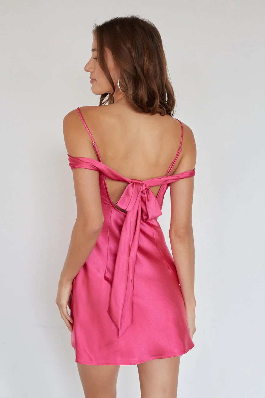 Alira Satin Mini Dress