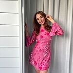 Golden Moon Long Sleeve Mini Dress Sage