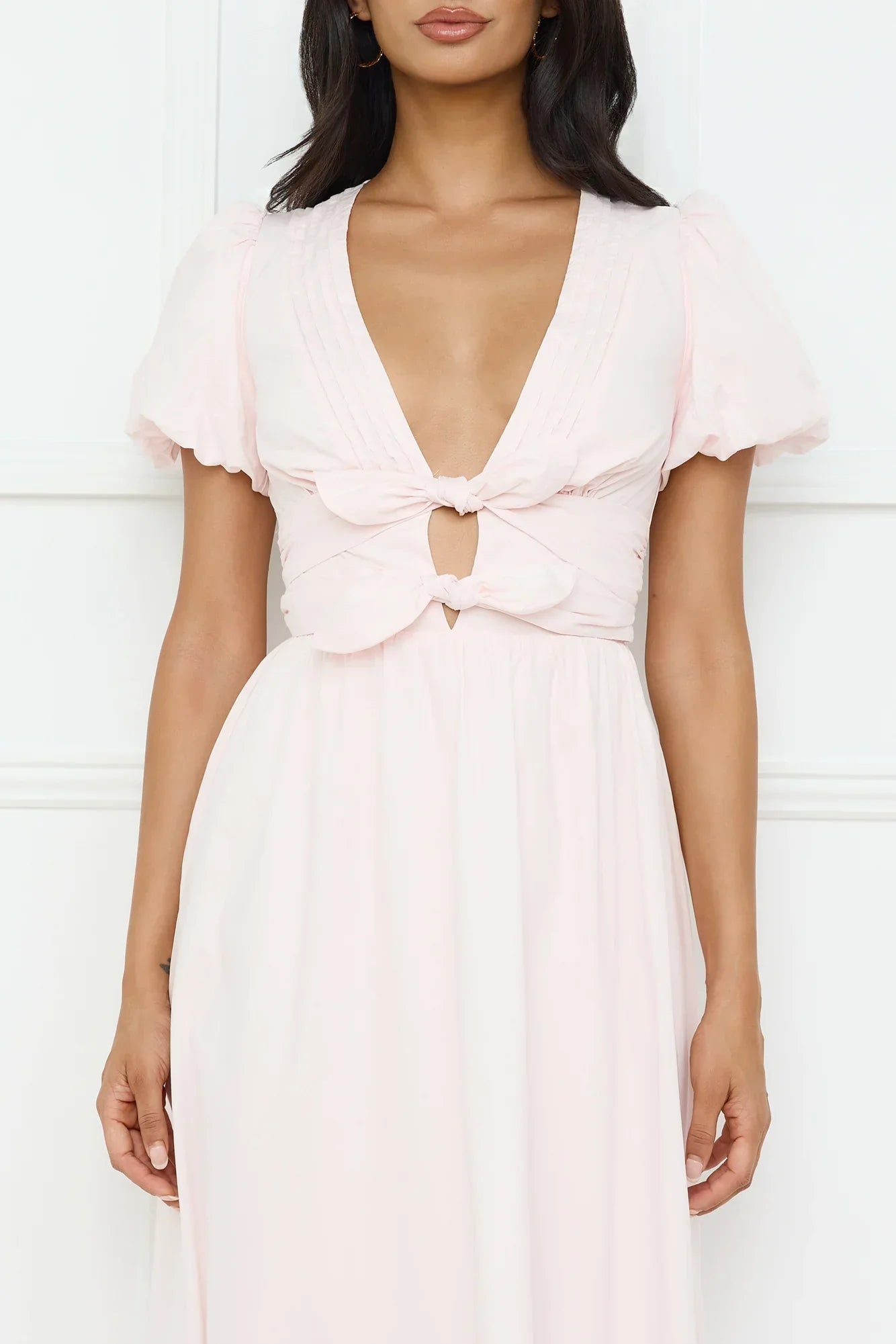 Peach Fizz Maxi Dress Pink