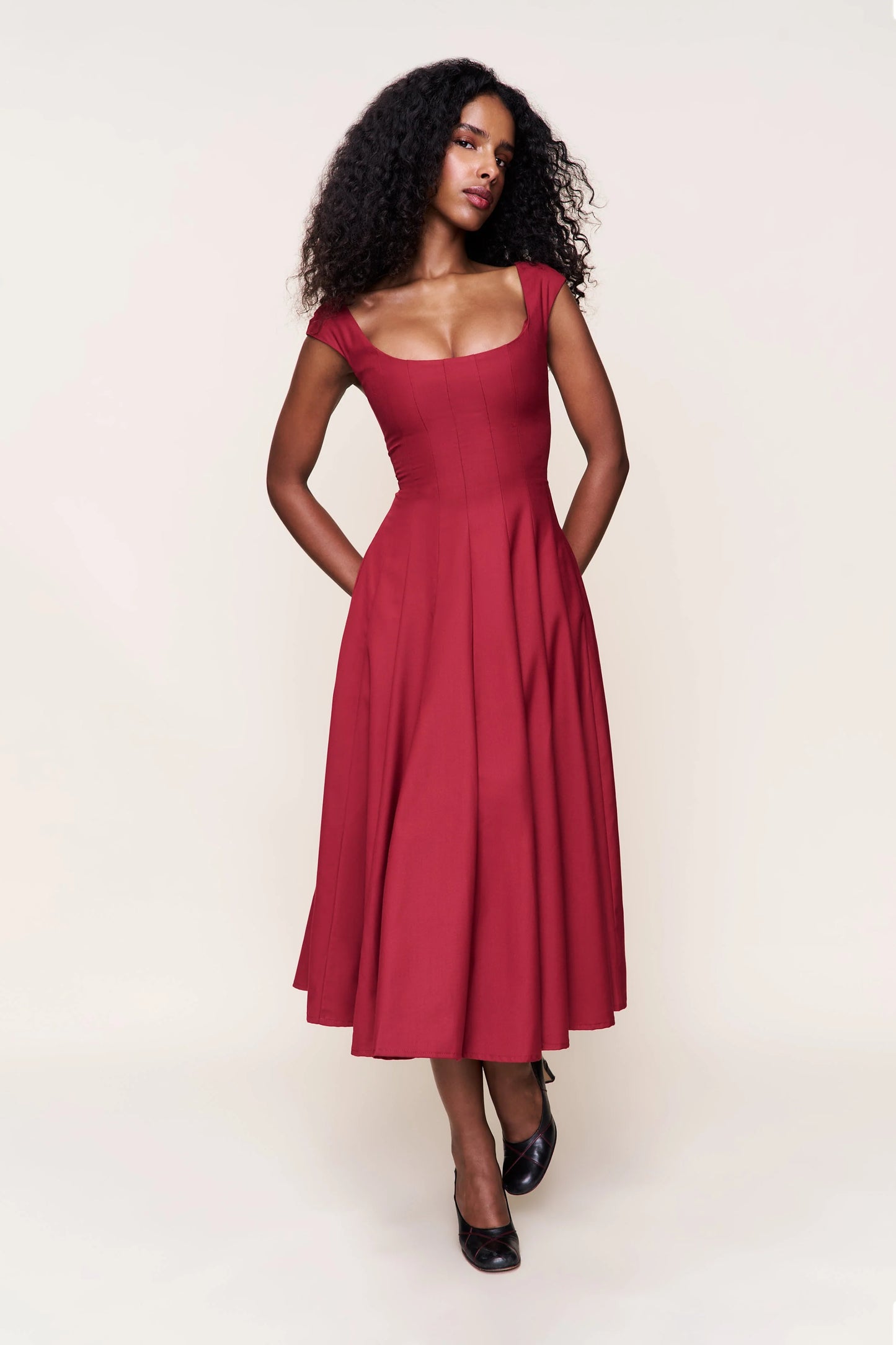 Leila Twill Dress
