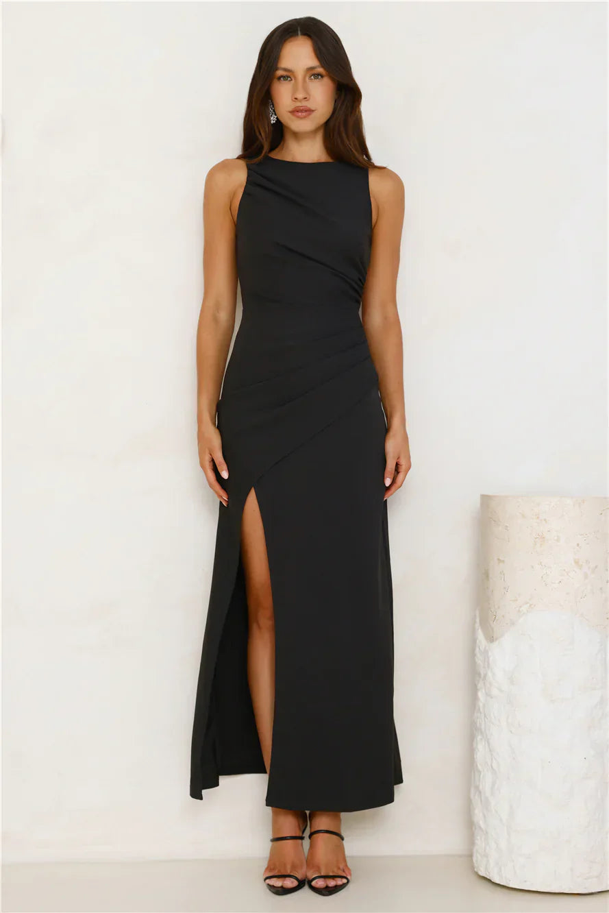 Girl Guide Maxi Dress Black