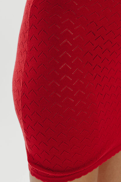 Glamour Halter Knit Mini Dress - Heartstrings