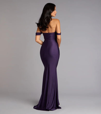 Maylah Off-The-Shoulder Mermaid Dress