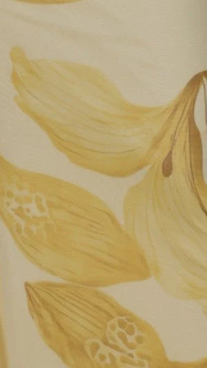 Seona Maxi Dress - Yellow Floral