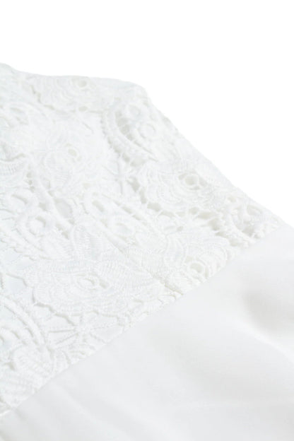 Lace Top Mini Dress