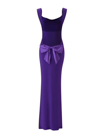 Zita Maxi Dress - Purple